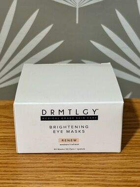 NEW DRMTLGY Brightening Eye Masks
